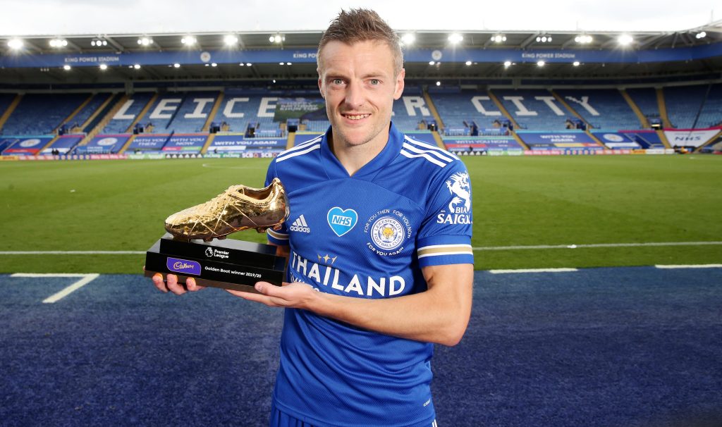 Vardy thể hiện phong độ ấn tượng trong mùa giải 15/16