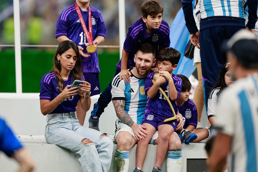 Gia đình nhỏ của Messi