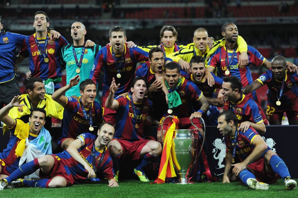 Barcelona là câu lạc bộ gắn liền với phong cách Tiki Taka