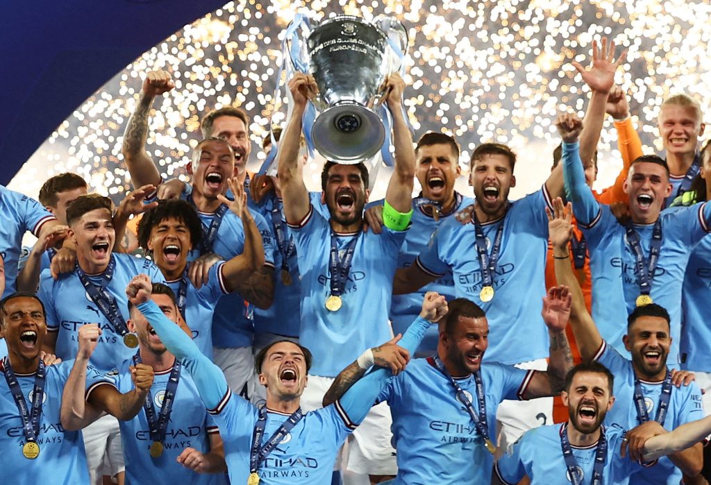 Manchester City đội bóng giành cú ăn 3 lịch sử mùa giải 2022/2023