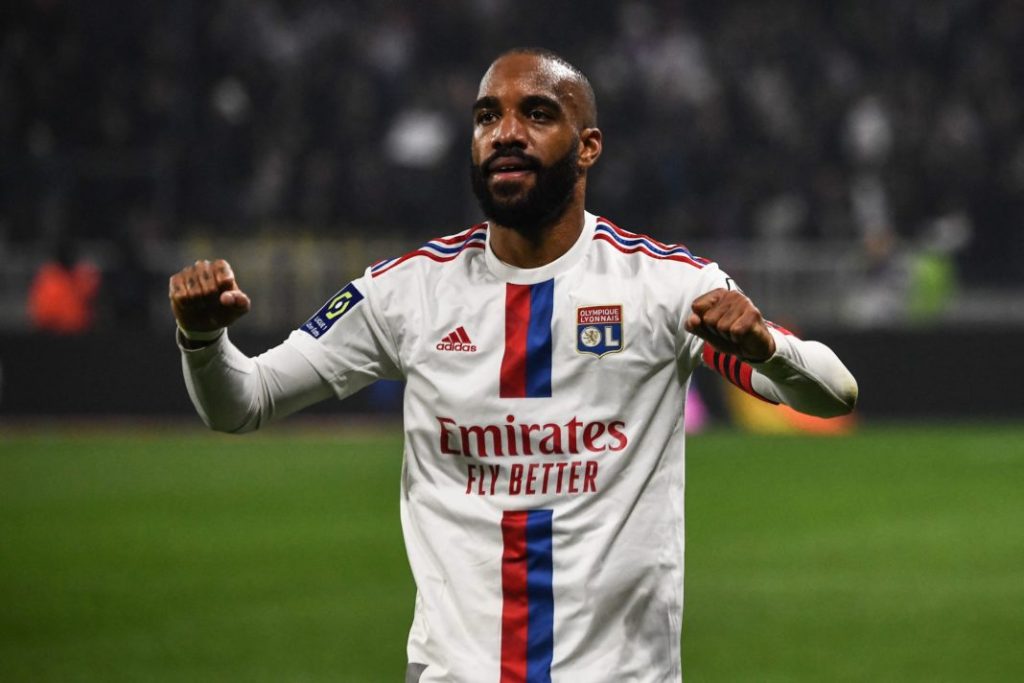 Alexandre Lacazette tiền đạo số 1 tại Lyon