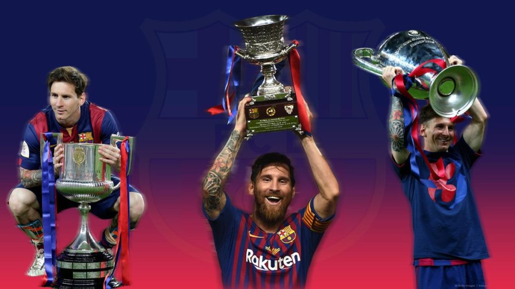 Messi có đủ mọi thành công tại Barcelona