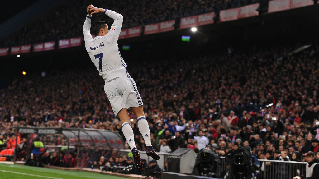 Siu là cách ăn mừng nổi tiếng của Ronaldo