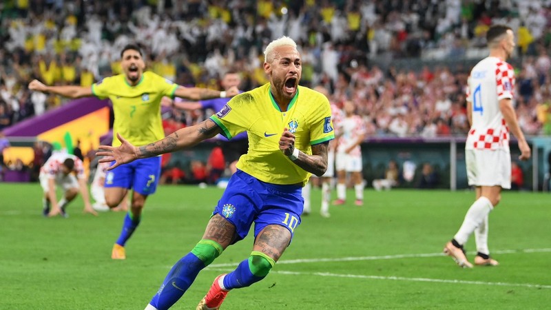 Sắc vàng xanh trên áo đội tuyển Brazil trở thành niềm cảm hứng rất lớn với bóng đá thế giới
