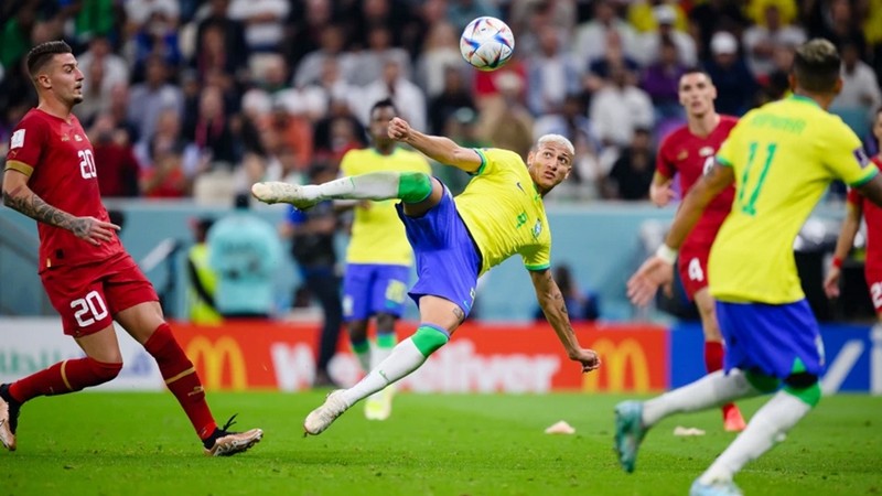 Richarlison chính là chủ nhân bàn thắng đẹp nhất World Cup 2022