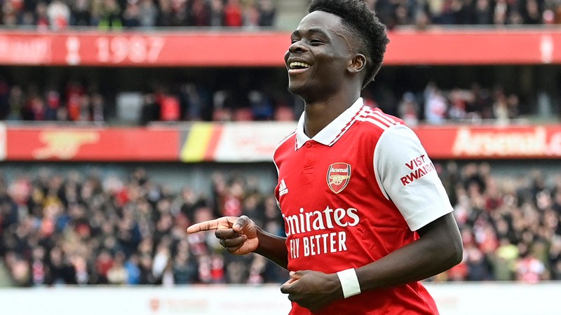 Bukayo Saka là một trong những tài năng lớn nhất của bóng đá thế giới hiện nay