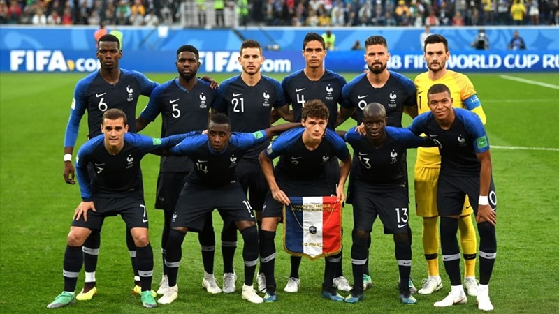 Đội hình Pháp 2018 vô địch World Cup