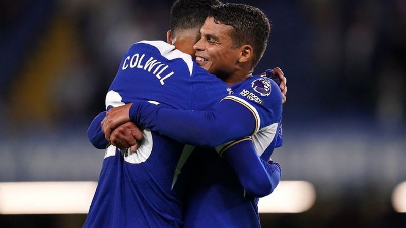 Thiago Silva và Colwill là 2 cái tên kết hợp với nhau trong hàng thủ