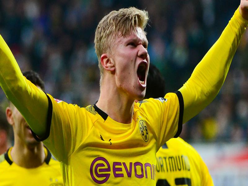 Haaland đã ghi rất nhiều bàn thắng cho Dortmund