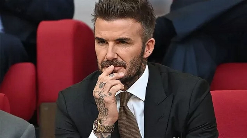 Beckham rất điển trai và anh tận dụng rất tốt lợi thế ấy