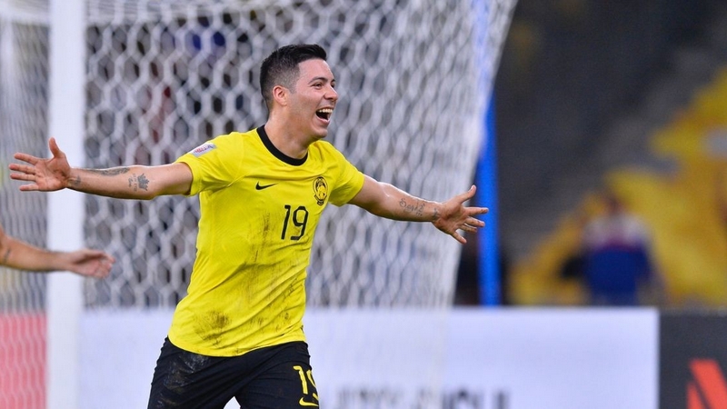 Cầu thủ nhập tịch Malaysia Aguero mang chú ý với cái tên của mình