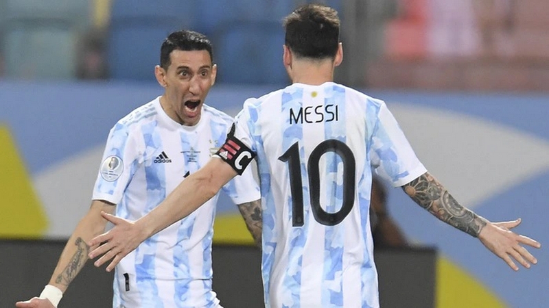 Angel Di Maria và Messi là 2 chân kiến tạo ấn tượng trong lịch sử