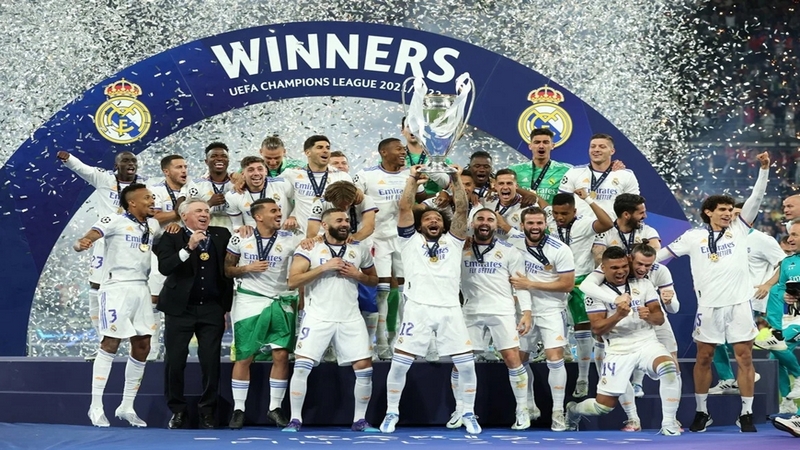 Và là đội bóng vô địch Champions League