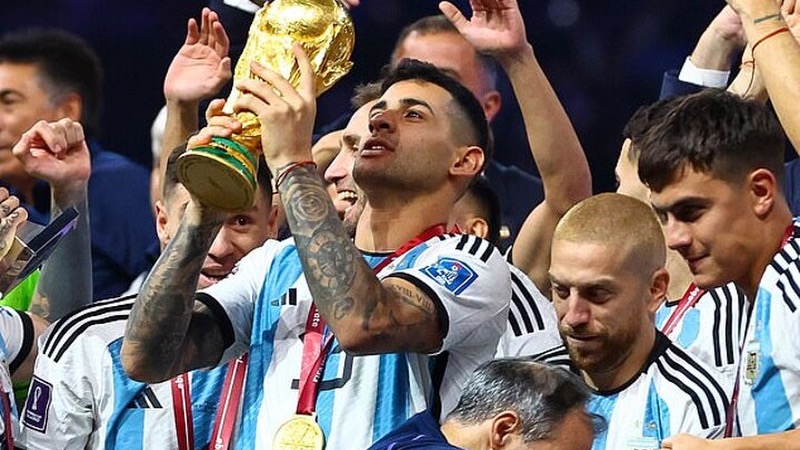 Cầu thủ Cristian Romero đã giành được danh hiệu danh giá với Argentina khi còn khá trẻ