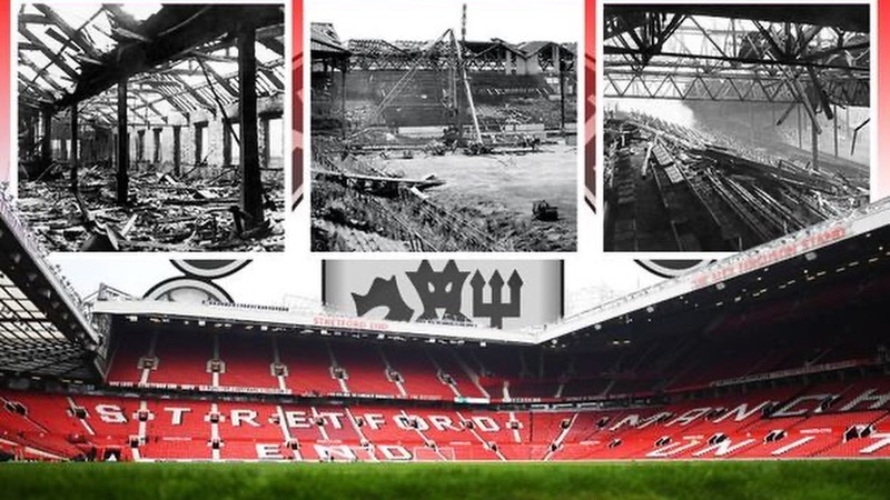 Ít ai biết Old Trafford từng bị phá hủy nặng nề ở Thế chiến 2