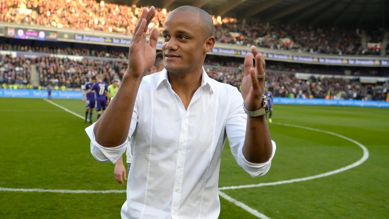 Huấn luyện viên Vincent Kompany cũng bắt đầu sự nghiệp chỉ đạo tại Anderlecht