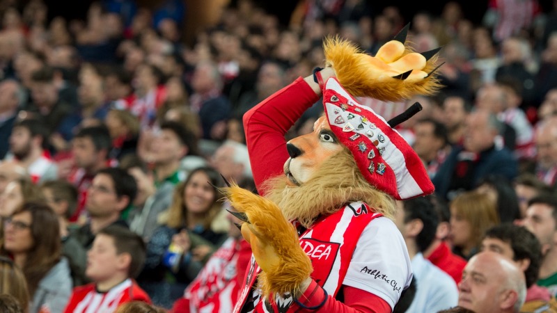 Câu lạc bộ Athletic Bilbao gắn liền với hình ảnh một chú sư tử dũng mãnh