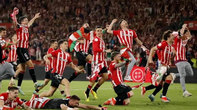 Thành tích của câu lạc bộ Athletic Bilbao có lẽ sẽ gây ngạc nhiên cho người hâm mộ hiện nay