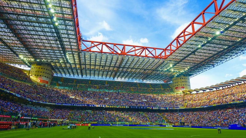 Sân vận động San Siro Stadium cũng là sân bóng có lịch sử lâu đời của thế giới
