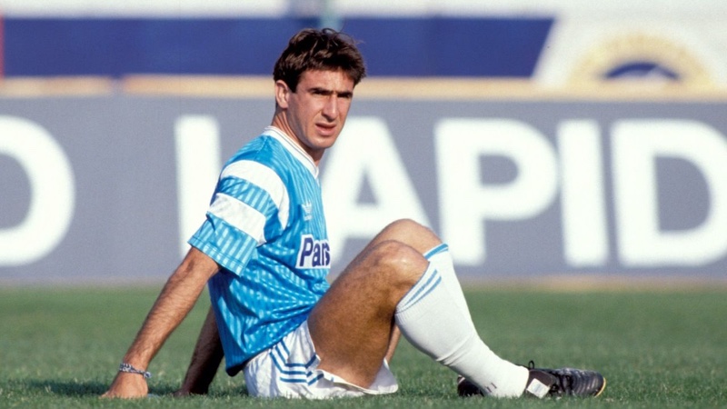 Huyền thoại MU, Eric Cantona khi còn chơi cho Marseille