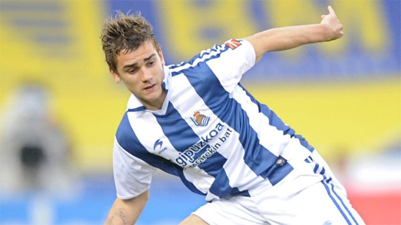 Cầu thủ Antoine Griezmann trưởng thành tại Real Sociedad