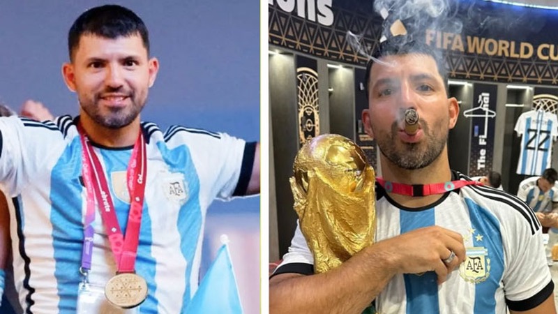 Tiếc là cầu thủ Sergio Aguero không thể chạm tay vào những thành công vĩ đại
