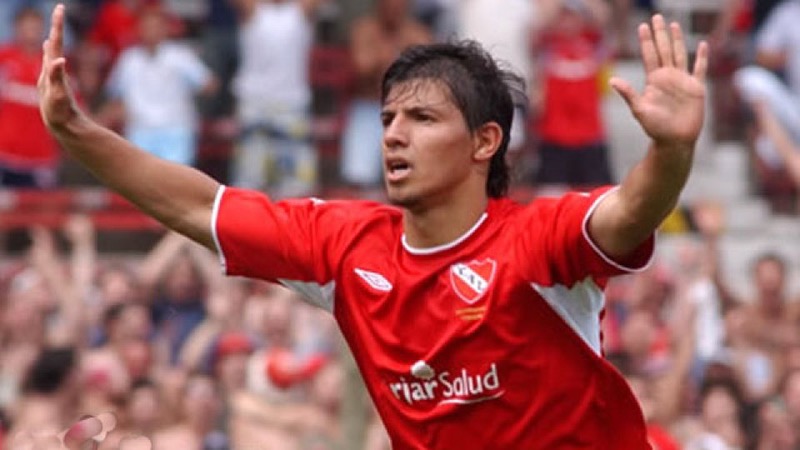 Cầu thủ Sergio Aguero là một thần đồng của bóng đá