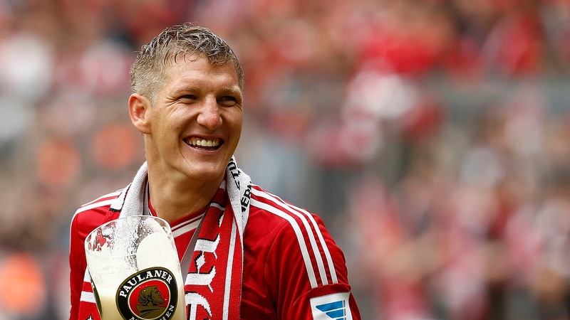 Cầu thủ Bastian Schweinsteiger có một sự nghiệp vĩ đại với Bayern Munich