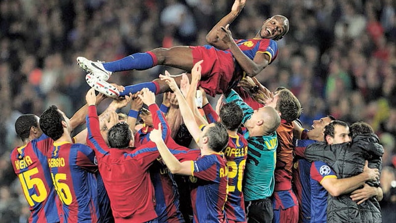 Cầu thủ Eric Abidal còn từng là niềm cảm hứng rất lớn