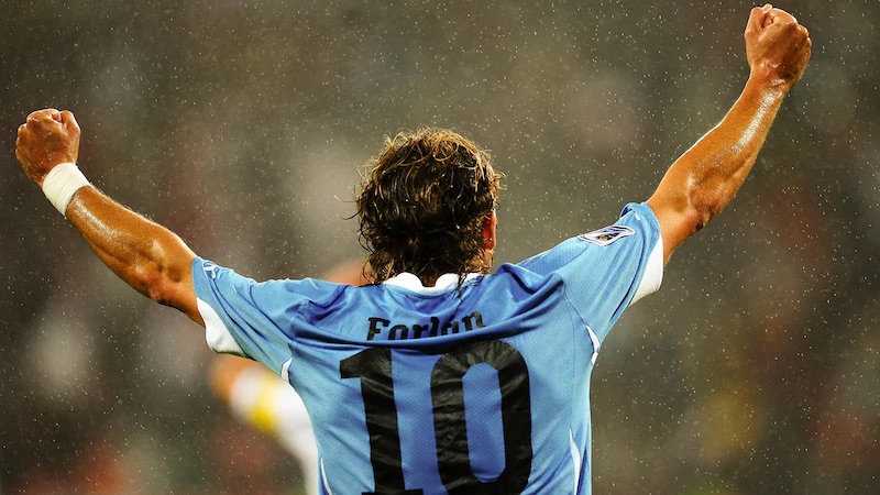Thậm chí cầu thủ Diego Forlan còn có được niềm tự hào lớn lao